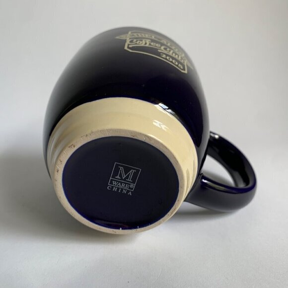 2005 Bethel Alumni Coffee Club Vintage Blue Mug - Picture 7 of 7